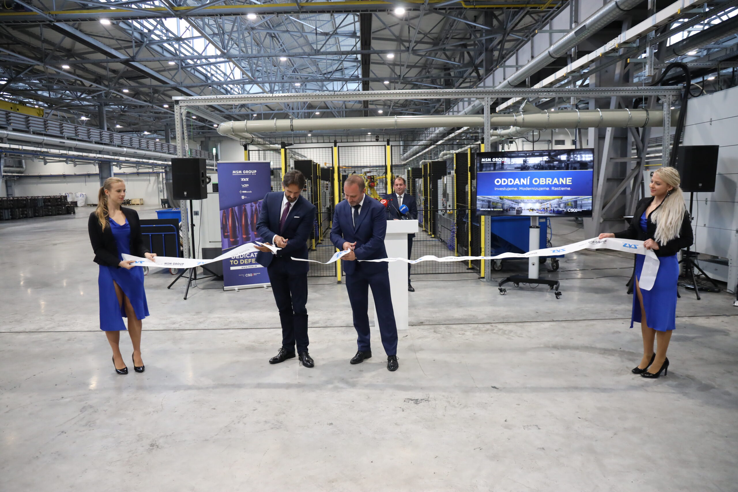 ZVS holding opened a new production line for artillery ammunition bodies